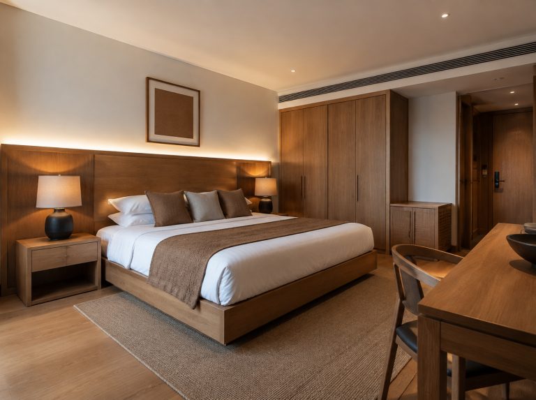 永吉县酒店客房实木家具整装
